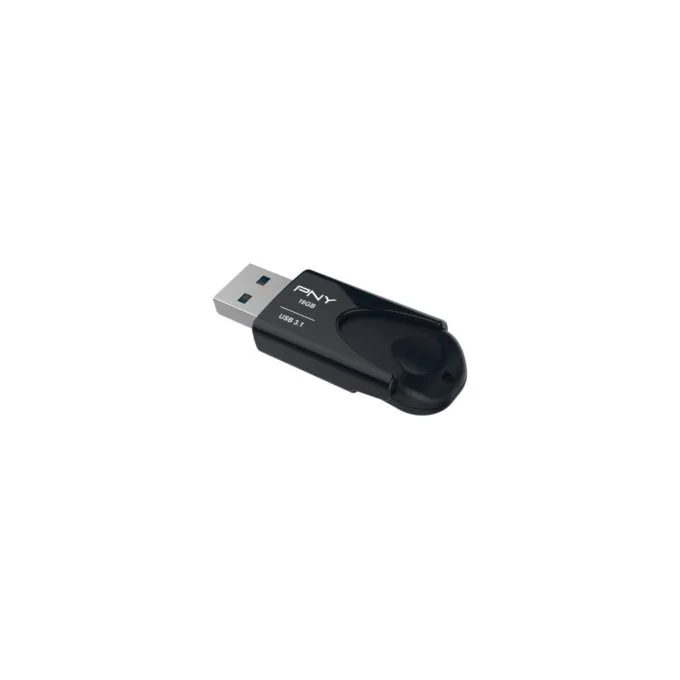 PNY Attache 4 USB Stick - Attache 4 - Black, 16GB, USB 3.2 Gen1, USB-A — image 3