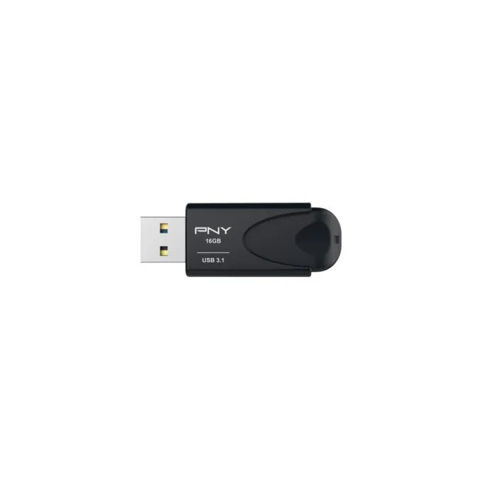 PNY Attache 4 USB Stick - Attache 4 - Black, 16GB, USB 3.2 Gen1, USB-A — image 4