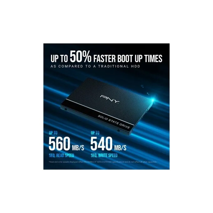 PNY CS900 1TB 2.5" SATA III SSD - 535 MB/s - SSD7CS900-1TB-RB — image 4