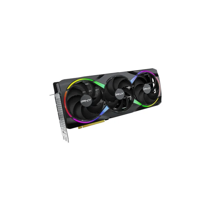 PNY GeForce RTX 5080 - VCG508016TFXXPB1-O - Black ARGB, 16GB GDDR7, OC (2775 MHz boost), PCIe 5.0, 3-fan — image 8