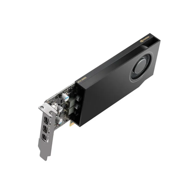 PNY Quadro RTX A1000 - VCNRTXA1000-SB - Low-Profile Single-Slot, 8GB GDDR6 Workstation GPU — image 2