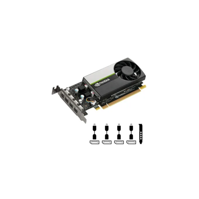 PNY Quadro T1000 - VCNT1000-SB - 4GB GDDR6, Low-Profile, 4x Mini DisplayPort — image 5