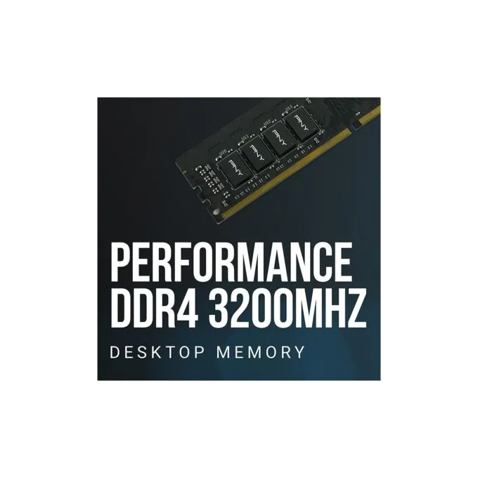 PNY RAM DIMM DDR4 3200MHz CL22 16GB Desktop Memory - DIMM DDR4 3200MHz CL22 16GB — image 3