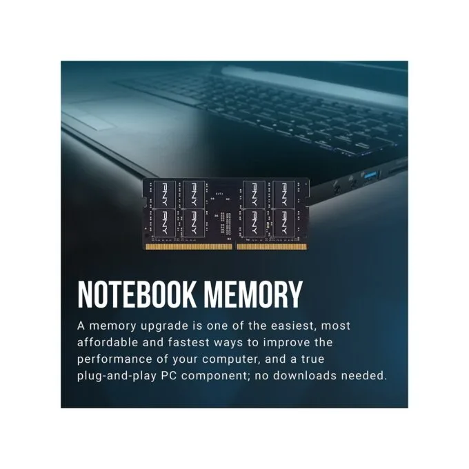 PNY RAM SODIMM DDR4 3200MHz CL22 16GB Notebook Memory - DDR4 3200MHz CL22 16GB Notebook Memory — image 3