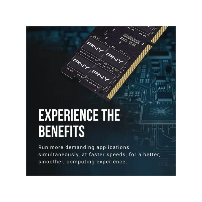 PNY RAM SODIMM DDR4 3200MHz CL22 16GB Notebook Memory - DDR4 3200MHz CL22 16GB Notebook Memory — image 4