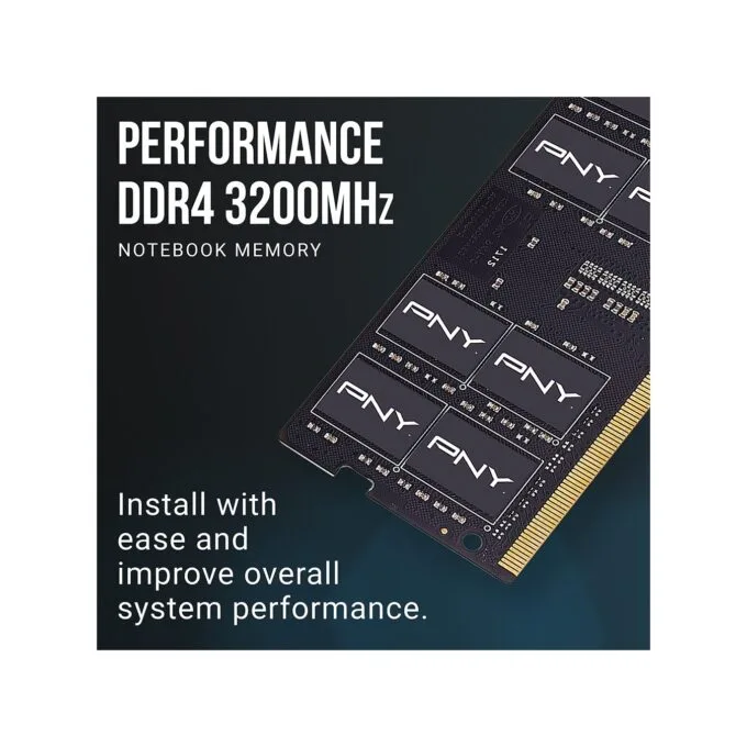 PNY RAM SODIMM DDR4 3200MHz CL22 16GB Notebook Memory - DDR4 3200MHz CL22 16GB Notebook Memory — image 6