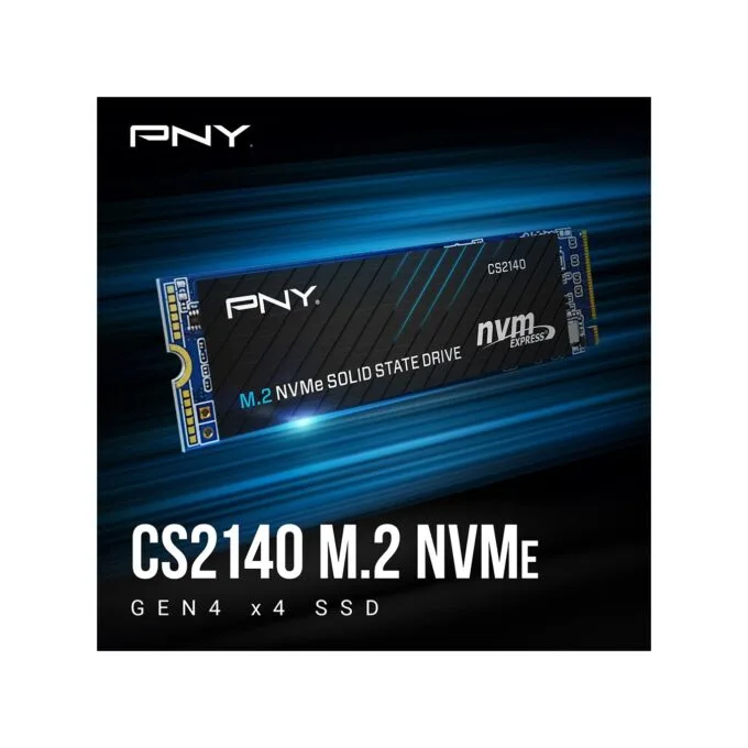 PNY SSD M.2 NVMe PCIe Gen4 1TB - CS2140 - — image 2