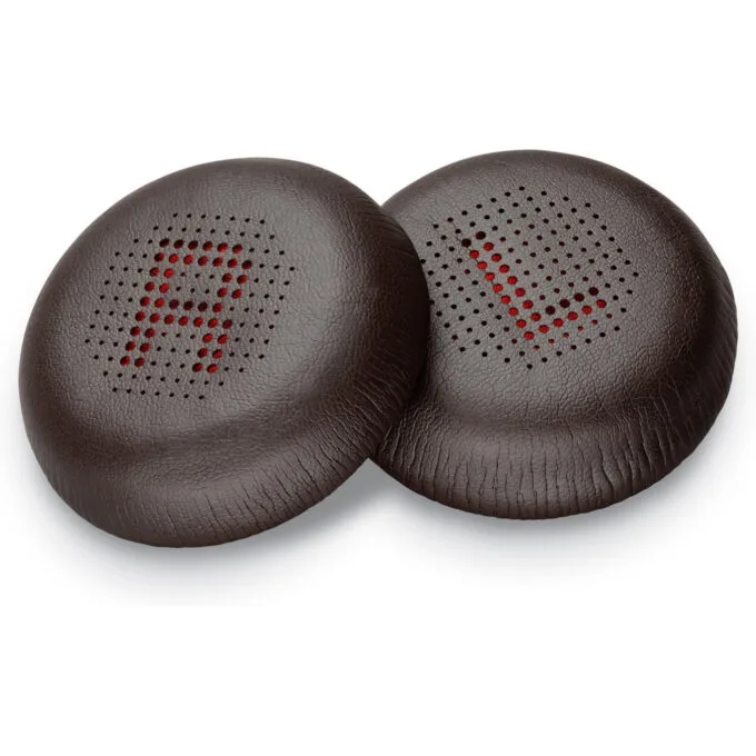 Poly Leatherette Ear Cushions - Blackwire 8225 - 2-Pack Replacement Earcups — image 1