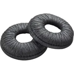 Poly Leatherette Ear Cushions for CS540 - 2-Pack - Black