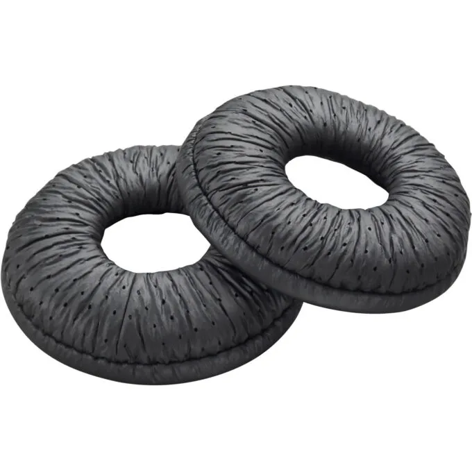 Poly Leatherette Ear Cushions for CS540 - 2-Pack - Black — image 1
