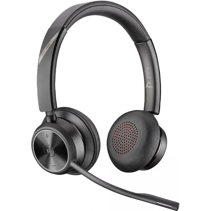 Poly Savi 7320-M Headset - Savi 7320-M - Black, DECT 1880-1900 MHz, USB-A, Stereo, Teams-certified — image 1
