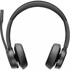 Poly Voyager 4320 - Model 218478-02 - Microsoft Teams Certified USB-C Wireless Headset, Black
