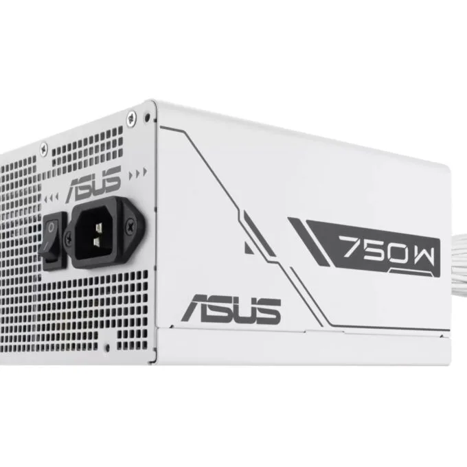 Power Supply Asus PRIME 750B-White - 90YE00Y3-B0NA00 - 750W White Bronze — image 4