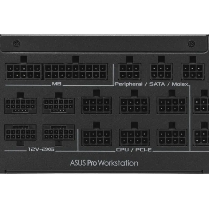 Power Supply - PRO-WS-3000P - Black, Box, 3000W, ATX 3.1, 80+ Platinum, Fully Modular — image 3