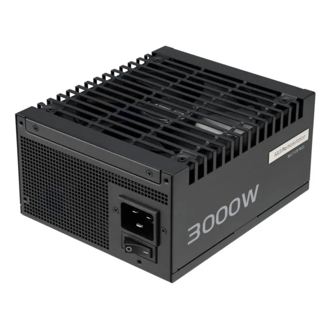 Power Supply - PRO-WS-3000P - Black, Box, 3000W, ATX 3.1, 80+ Platinum, Fully Modular — image 6