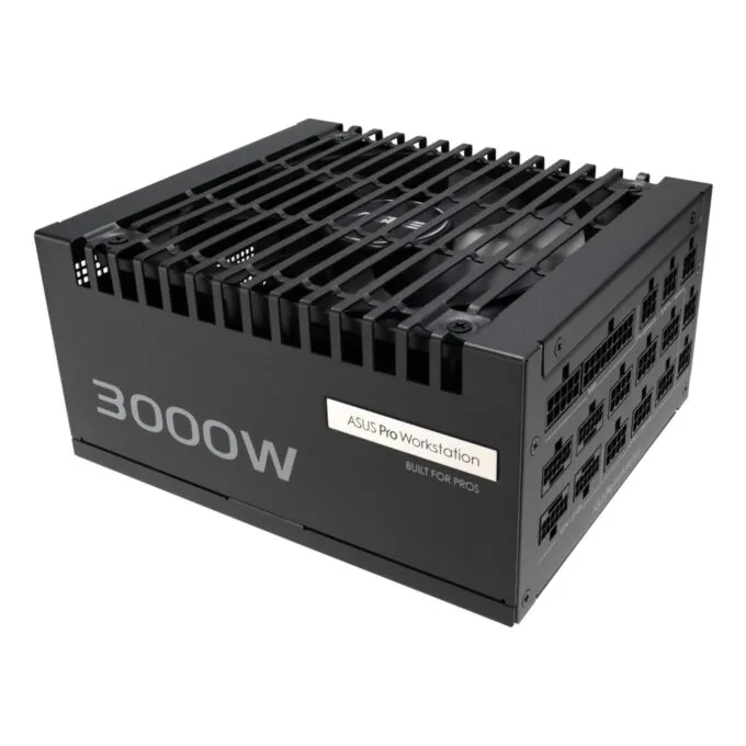 Power Supply - PRO-WS-3000P - Black, Box, 3000W, ATX 3.1, 80+ Platinum, Fully Modular — image 7