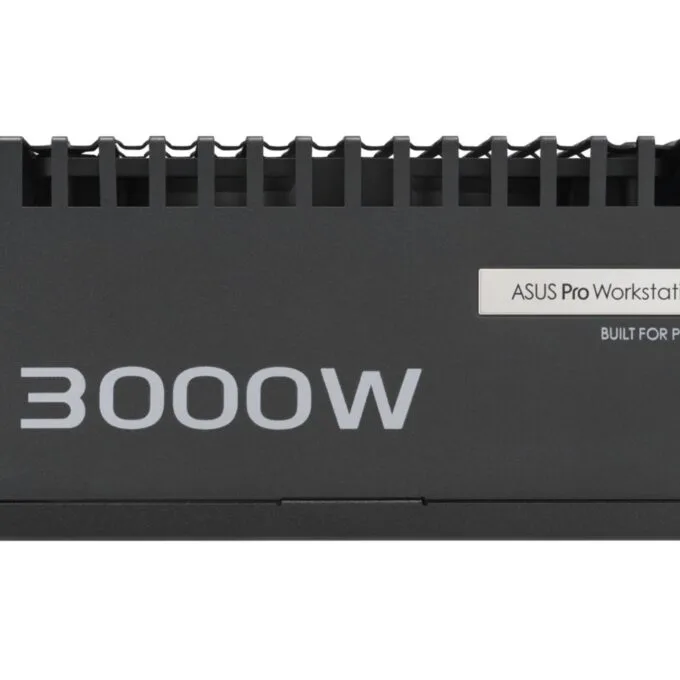 Power Supply - PRO-WS-3000P - Black, Box, 3000W, ATX 3.1, 80+ Platinum, Fully Modular — image 1