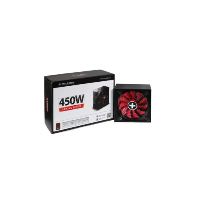 Power Supply Xilence XP450 R10 - 450W, 80 PLUS Bronze, ATX, Non-Modular — image 2