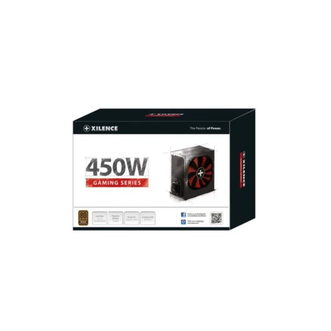 Power Supply Xilence XP450 R10 - 450W, 80 PLUS Bronze, ATX, Non-Modular — image 4