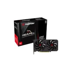 PowerColor Radeon Reaper RX 9060 XT 16GB GDDR6 - 3230 MHz Boost, PCIe 5.0 x16