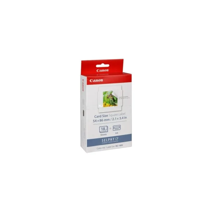 Print cartridge + paper - KC-18IS - photo paper — image 1
