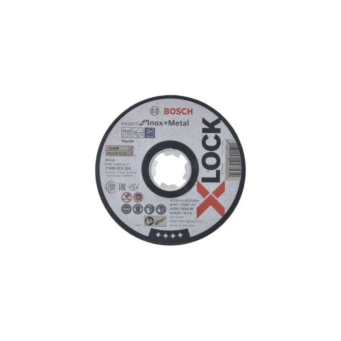 PRO Stainless Steel and Metal X-LOCK Trennscheibe, Ø 115mm — image 1