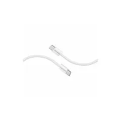Promate EcoLine-CC120 1.2m USB-C to USB-C 60W PD Cable White