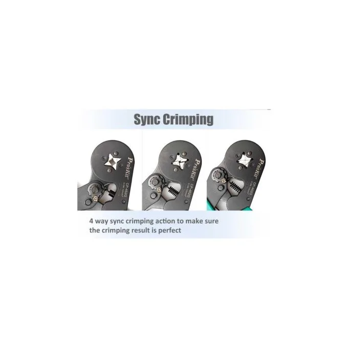 Proskit Crimping Tool Wire Ferrule Square Crimp 175mm - CP-462G - Wire Ferrule Square Crimp 175mm — image 5