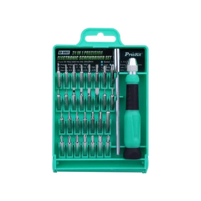 Proskit Screwdriver Precision Set of 30pcs - SD-9802 - Precision Set of 30pcs — image 1