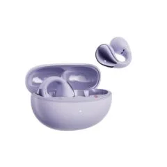 QCY Crossky C30 Purple Open Ear Earclip - QT33 - BT 5.4 Dual Connection, Bass Enhance Algo