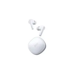 QCY T13X TWS Earbuds - White - 30h Battery, Quick Charge, 7.2mm Driver, Low Latency 68ms