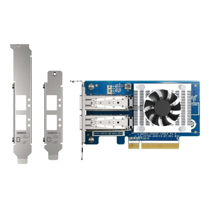 QNAP 25GbE SFP28 Network Card for Server & NAS - QXG-25G2SF-CX6 - 25GbE SFP28 — image 2