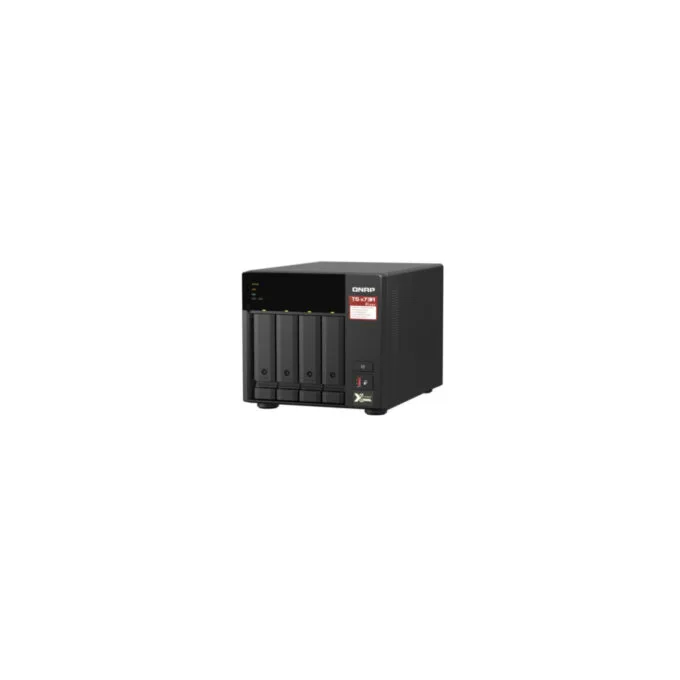 QNAP NAS Server - TS-473A-8G - 4-Bay, AMD Ryzen V1500 2.2GHz, 8GB RAM (ECC-capable), Dual 2.5GbE, USB 3.2 Gen2-C — image 5