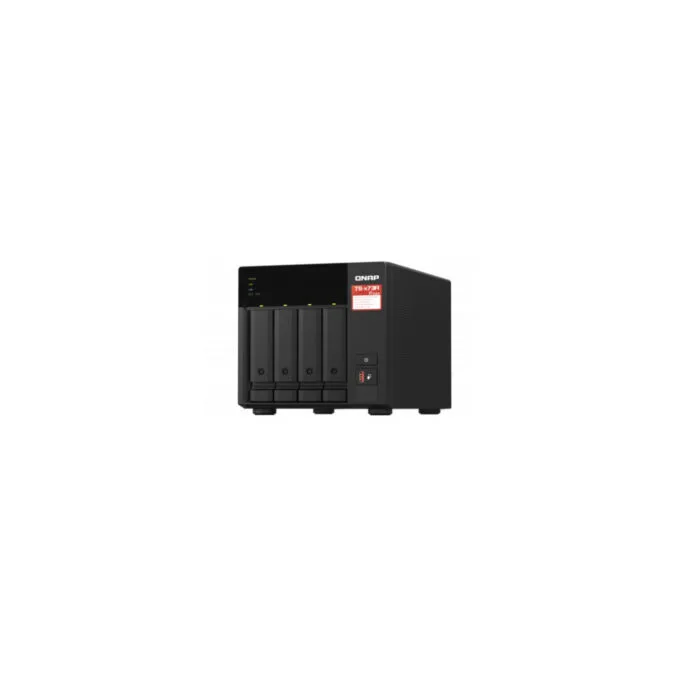 QNAP NAS Server - TS-473A-8G - 4-Bay, AMD Ryzen V1500 2.2GHz, 8GB RAM (ECC-capable), Dual 2.5GbE, USB 3.2 Gen2-C — image 6