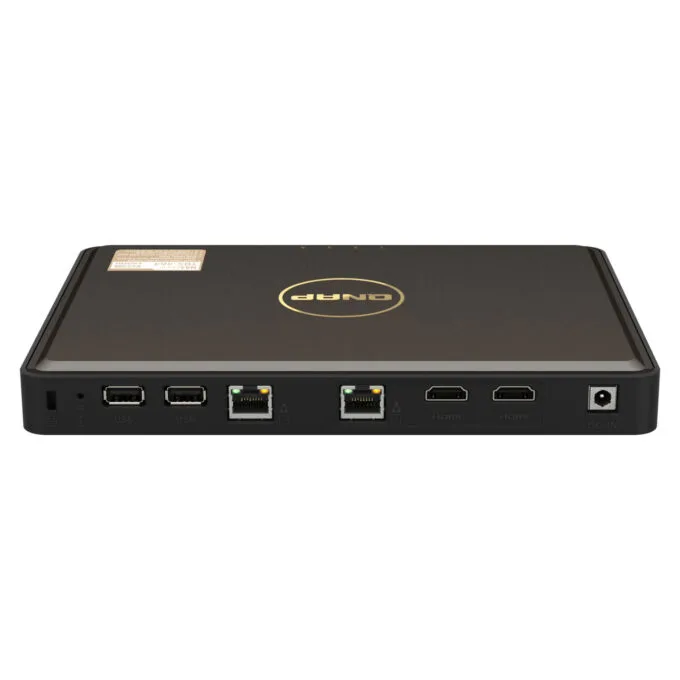 QNAP TBS-464 NASbook - 4-Bay M.2 SSD NAS - Intel Celeron N5105 2.0–2.9GHz, 8GB DDR4, Black — image 2
