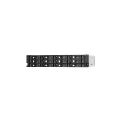 QNAP TL-R1220SEP-RP - 12-bay 2U SAS/SATA JBOD Expansion Enclosure - Black/Grey, 12Gbps Mini-SAS HD