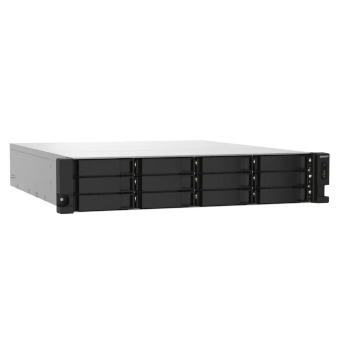 QNAP TS-1232PXU-RP-4G - 12-Bay 2U Rack NAS, 4GB DDR4, AL324 1.7GHz, 2x2.5GbE + 2x10GbE SFP+, Hot-swap — image 3