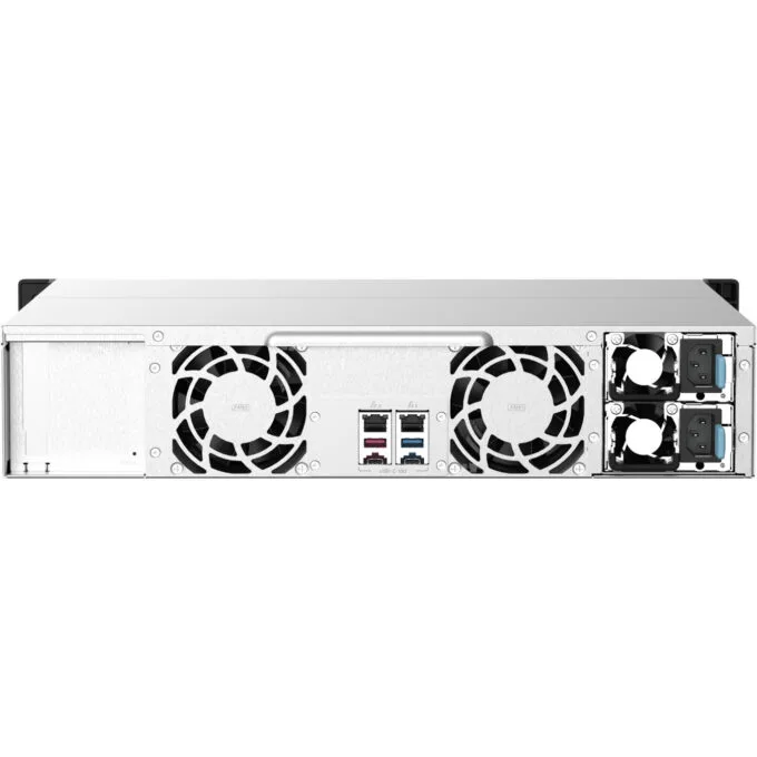 QNAP TS-1273AU-RP-8G - 12-Bay 2U Rack NAS, AMD Ryzen V1500B 2.2GHz, 8GB DDR4, Aluminium/Black — image 6