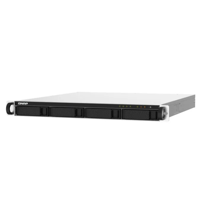 QNAP TS-432PXU - 4-Bay 1U Rack NAS, Alpine AL-324 1.7GHz, 2GB DDR4 (expandable), Black, 2x2.5GbE + 2x10GbE SFP+ — image 2