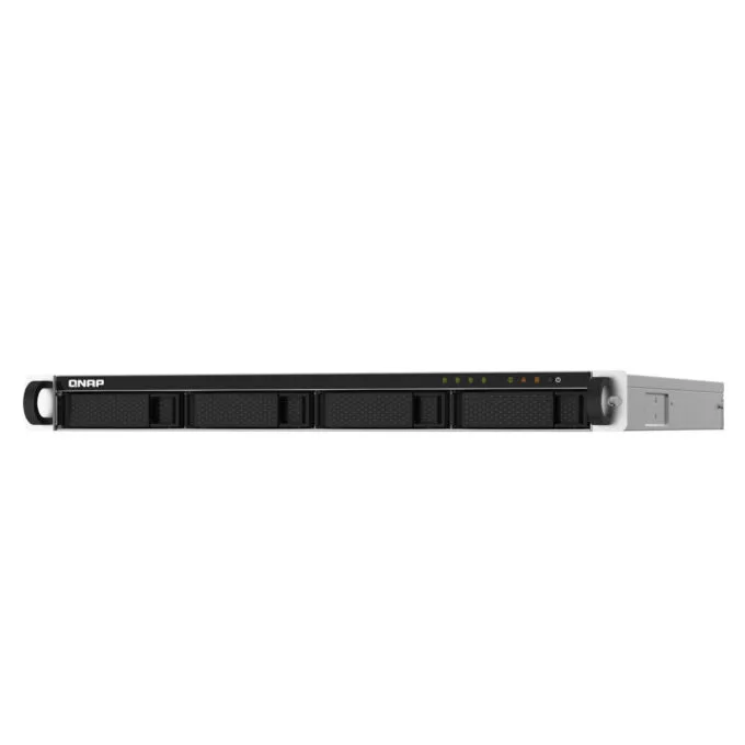 QNAP TS-432PXU - 4-Bay 1U Rack NAS, Alpine AL-324 1.7GHz, 2GB DDR4 (expandable), Black, 2x2.5GbE + 2x10GbE SFP+ — image 3