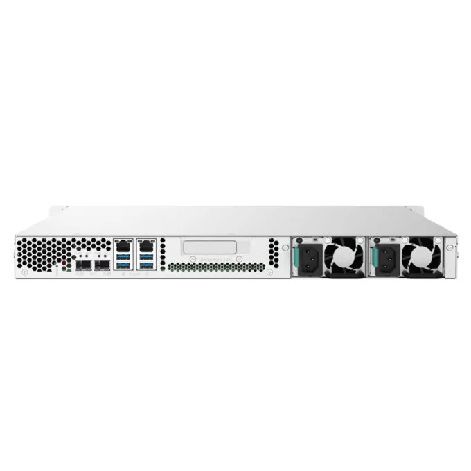 QNAP TS-432PXU-RP-2G NAS Server - 4-Bay 1U Rack, Annapurna AL-324 1.7GHz Quad, 2GB DDR4, Dual SFP+ 10GbE, Black — image 2