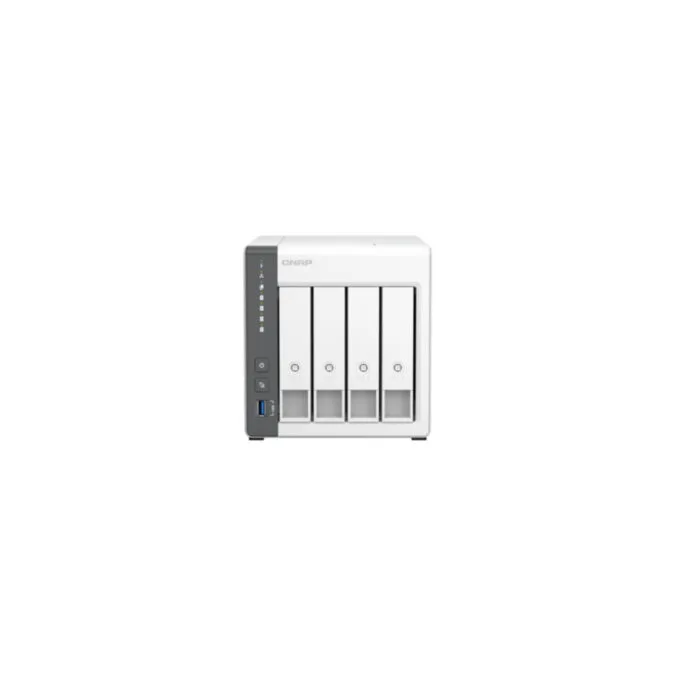 QNAP TS-433-4G NAS Server - 4-Bay White, 4GB RAM, ARM Cortex-A55 2.0GHz, Dual 2.5GbE — image 3