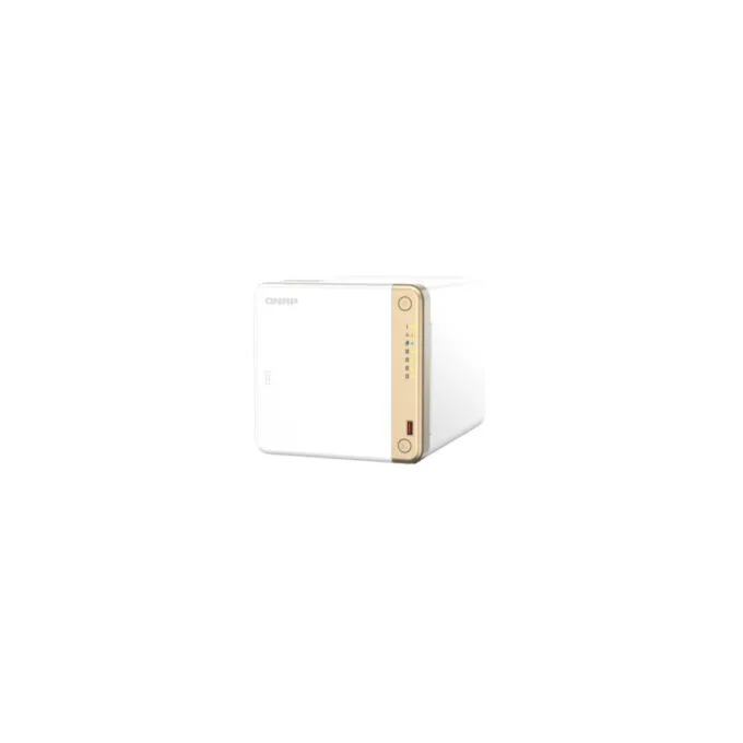QNAP TS-462-4G - 4-Bay NAS, White | Intel Celeron N4505 2.0–2.9GHz, 4GB DDR4, 2x M.2, 2.5GbE — image 2