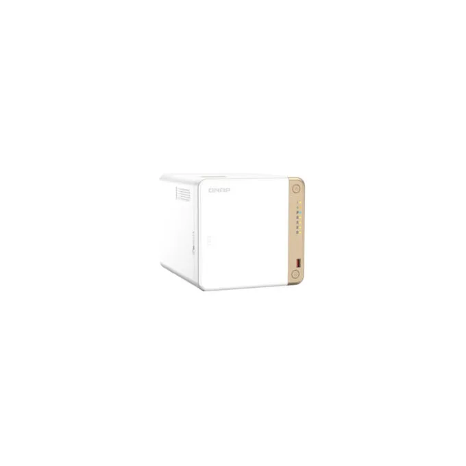 QNAP TS-462-4G - 4-Bay NAS, White | Intel Celeron N4505 2.0–2.9GHz, 4GB DDR4, 2x M.2, 2.5GbE — image 3
