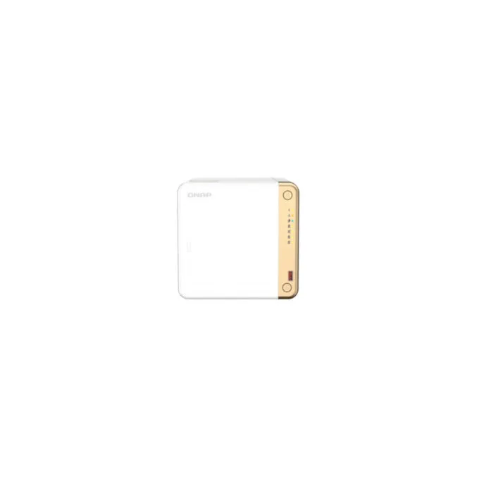 QNAP TS-462-4G - 4-Bay NAS, White | Intel Celeron N4505 2.0–2.9GHz, 4GB DDR4, 2x M.2, 2.5GbE — image 1