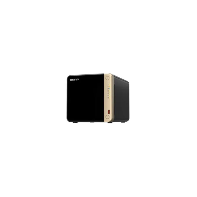 QNAP TS-464 NAS Server - 4-Bay - Intel Celeron N5105 4-core (up to 2.9GHz), 4GB RAM, 2x2.5GbE, M.2 NVMe cache — image 3