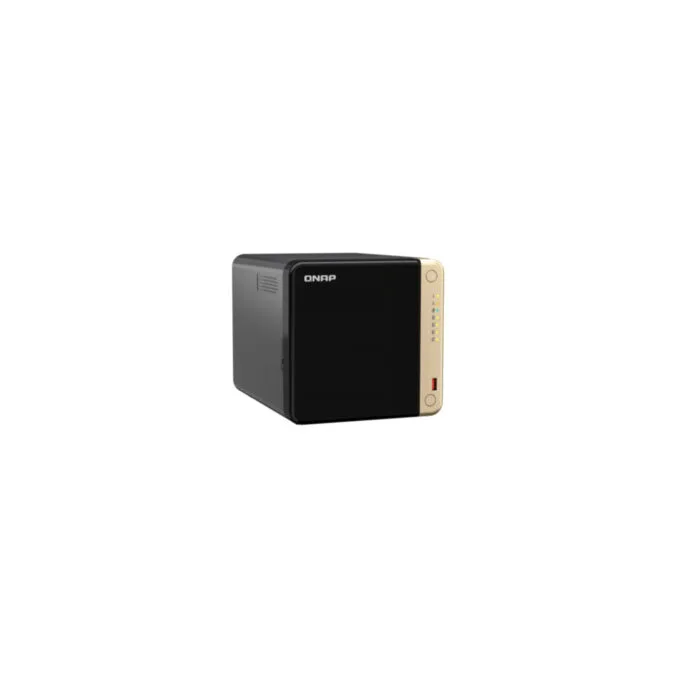 QNAP TS-464 NAS Server - 4-Bay - Intel Celeron N5105 4-core (up to 2.9GHz), 4GB RAM, 2x2.5GbE, M.2 NVMe cache — image 4