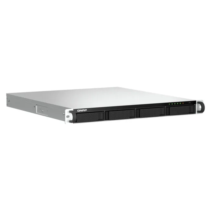 QNAP TS-464U-8G - 4-Bay 1U Rack NAS, Intel Celeron N5095 2.0–2.9GHz, 8GB DDR4, 2x2.5GbE, Aluminium/Black — image 2