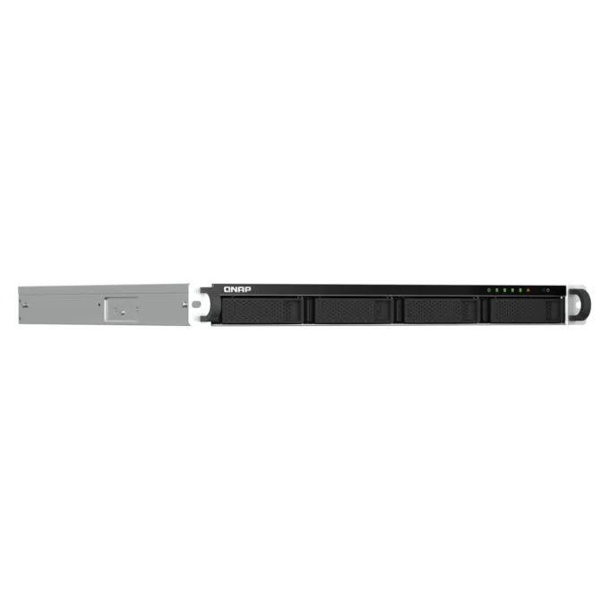 QNAP TS-464U-8G - 4-Bay 1U Rack NAS, Intel Celeron N5095 2.0–2.9GHz, 8GB DDR4, 2x2.5GbE, Aluminium/Black — image 3