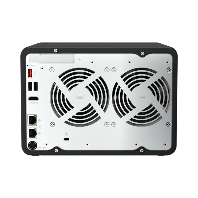 QNAP TS-664-8G NAS Server - 6-Bay, Intel Celeron N5095 2.0/2.9GHz, 8GB DDR4, 2x M.2, 2x2.5GbE, HDMI 2.1, Black/Bronze — image 6